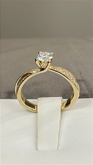 Ringe Salvini Dame Sospiro in Gelbgold Diamante 0.41 Ct 81114573 - 81114573